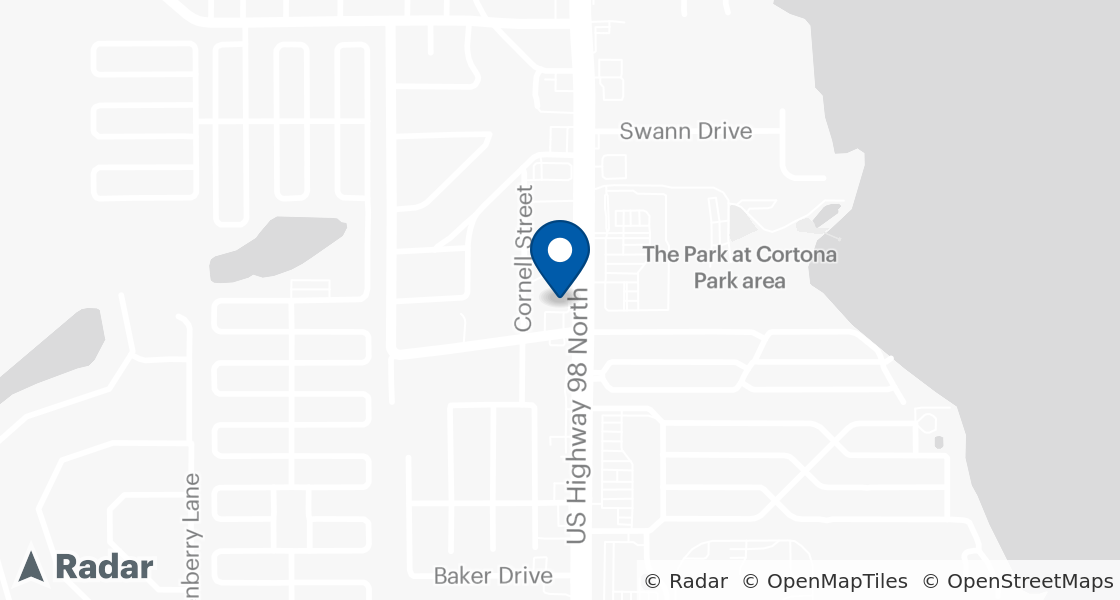 Map of Dairy Queen Location:: 4710 US Highway 98 N, Lakeland, FL, 33809-3605