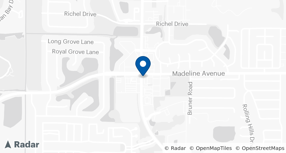 Map of Dairy Queen Location:: 3817 Clyde Morris Blvd, Port Orange, FL, 32129-2306
