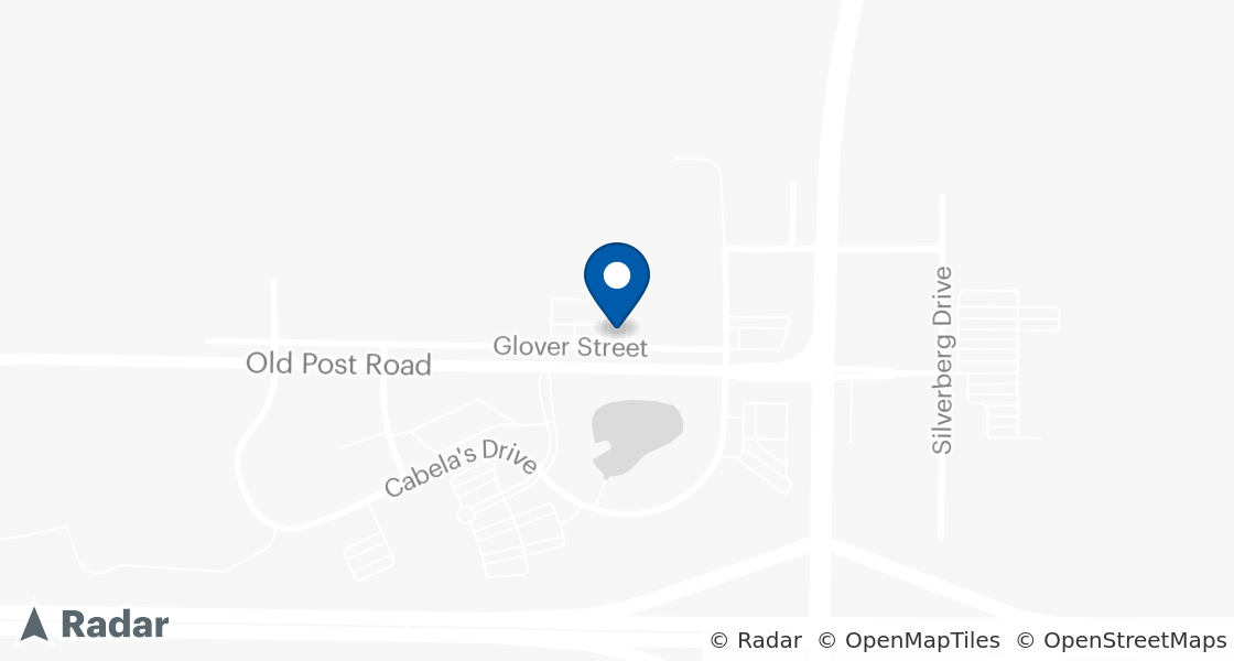 Map of Dairy Queen Location:: 642 Glover Rd, Sidney, NE, 69162-3048