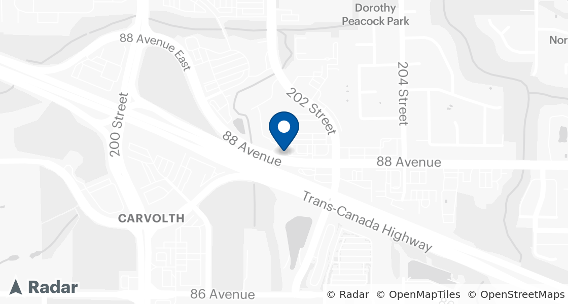Map of Dairy Queen Location:: 2-20177 88 Ave, Langley, BC, V1M 2N9