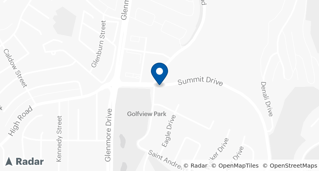 Map of Dairy Queen Location:: 1936 Summit Drive, Kelowna, BC, V1V 2E6