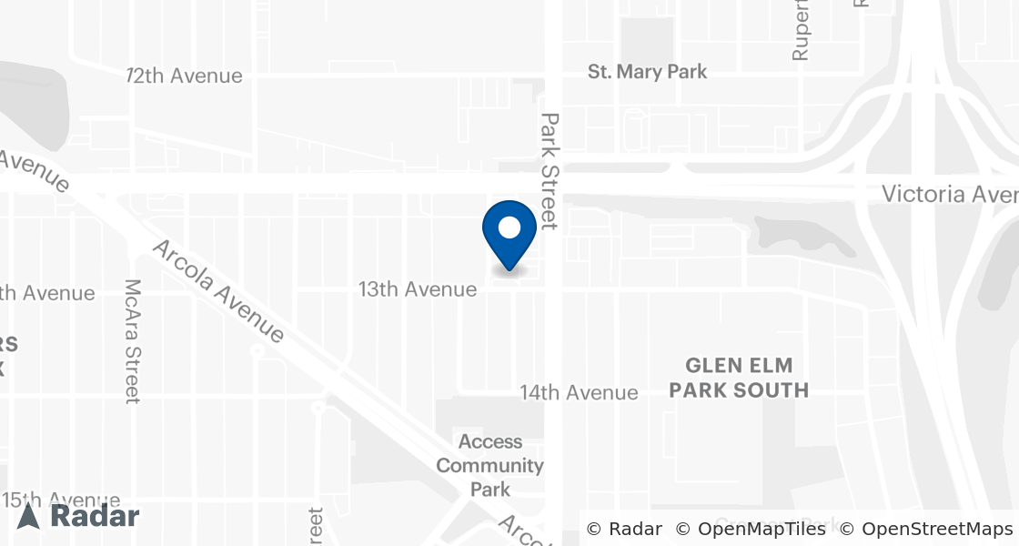 Map of Dairy Queen Location:: 2080 Park St, Regina, SK, S4N 2G6