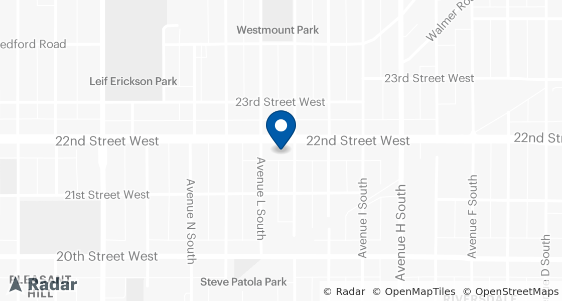 Map of Dairy Queen Location:: 1105 - 22nd St W, Saskatoon, SK, S7M 0S4